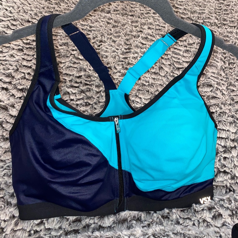 VSX Front Zip Sports Bra